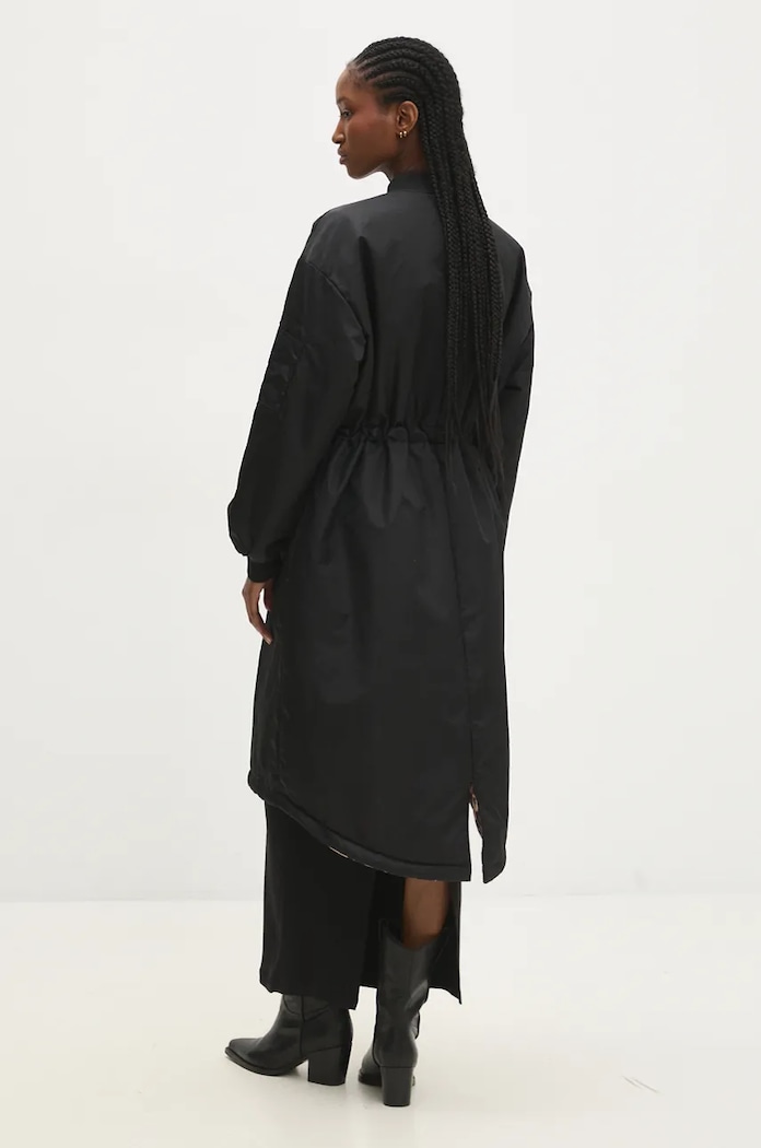 Obojstranná bunda Answear.LAB čierna KZ.8689.hms