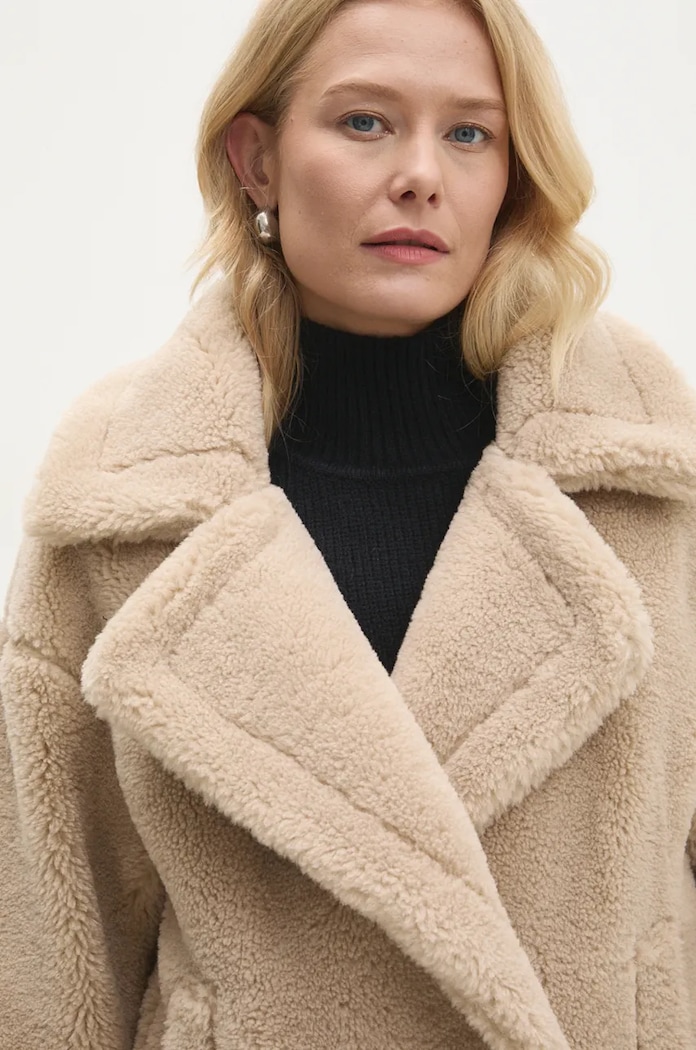 Jakna Answear.LAB bež 4198.FLK