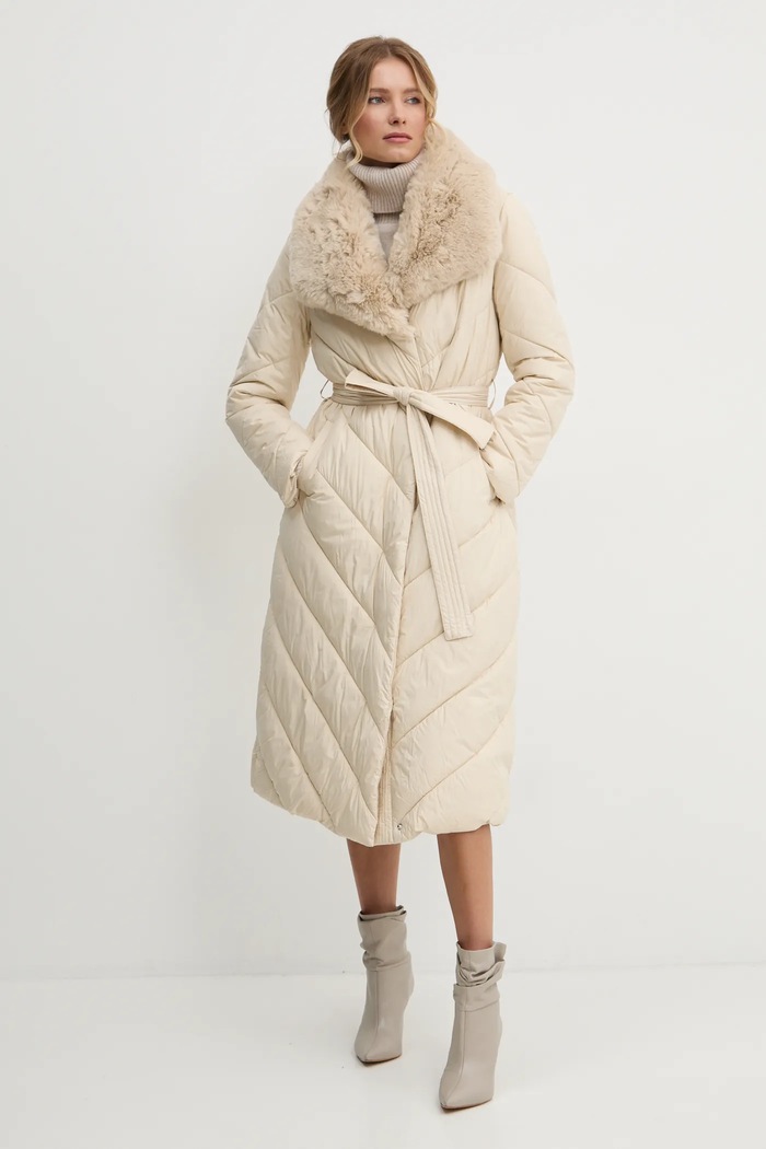Bunda Answear.LAB s podšívkou béžová AG1.3088.CLK