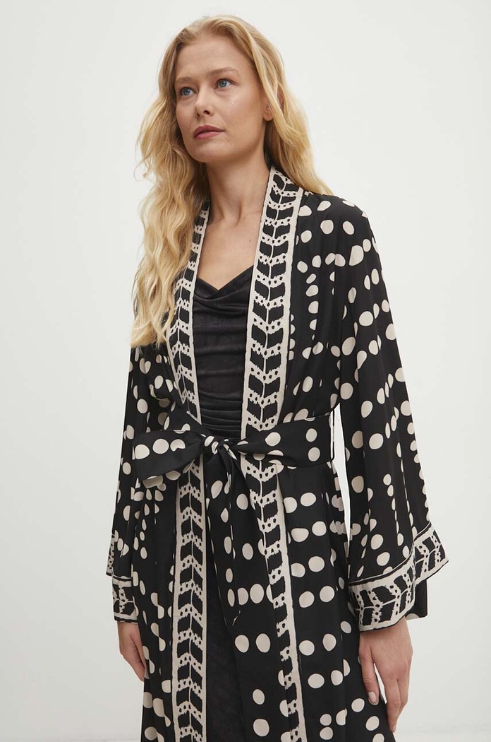 Answear Lab kimono MR21568.hms negru