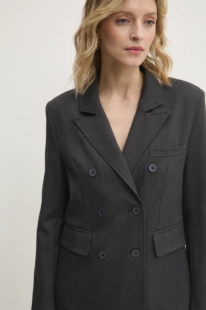 Answear Lab sacou gri Lc240191.HLK
