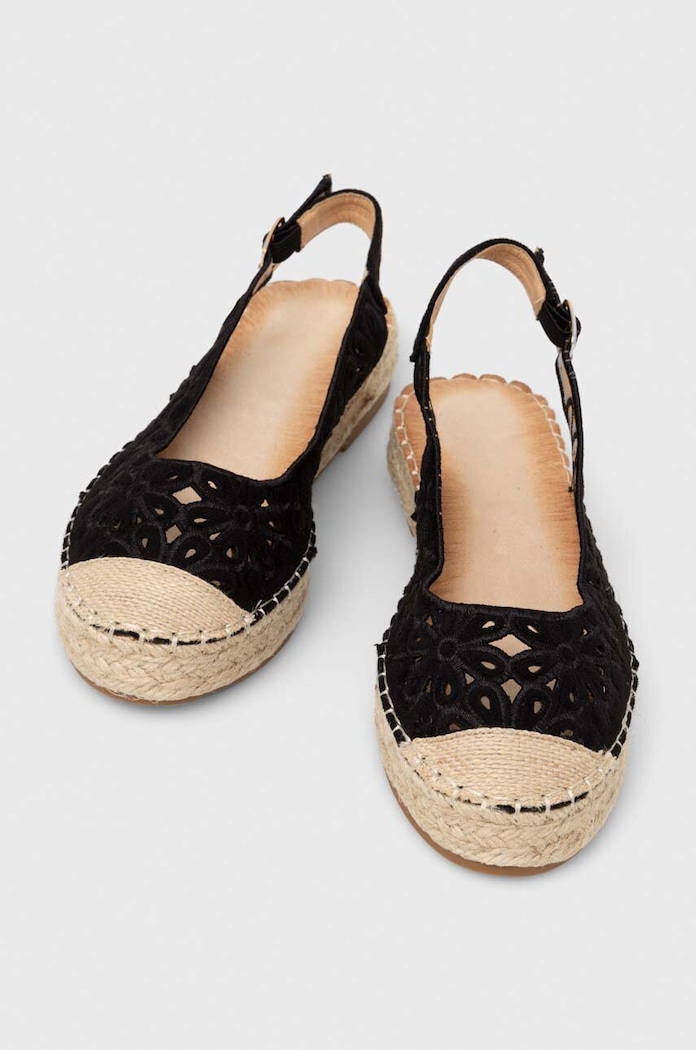 Boty Espadrilky Answear.LAB ry09.ijs černá