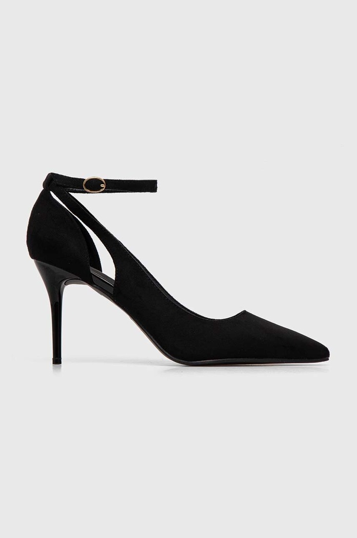Answear Lab pantofi cu toc subțire negru 588.52.hms