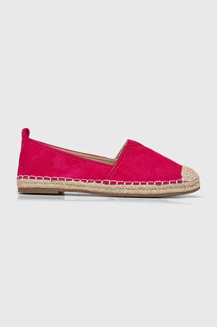 Answear.LAB espadryle imitacja zamszu różowy FZ2246.hh