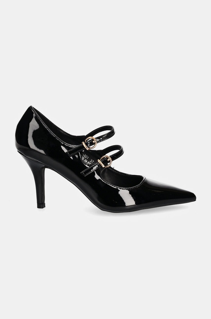 Answear Lab pantofi cu toc 95.201.ios negru WZ24