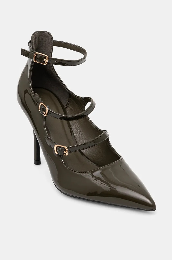 Answear.LAB Answear Lab pantofi cu toc verde 95.138.ios