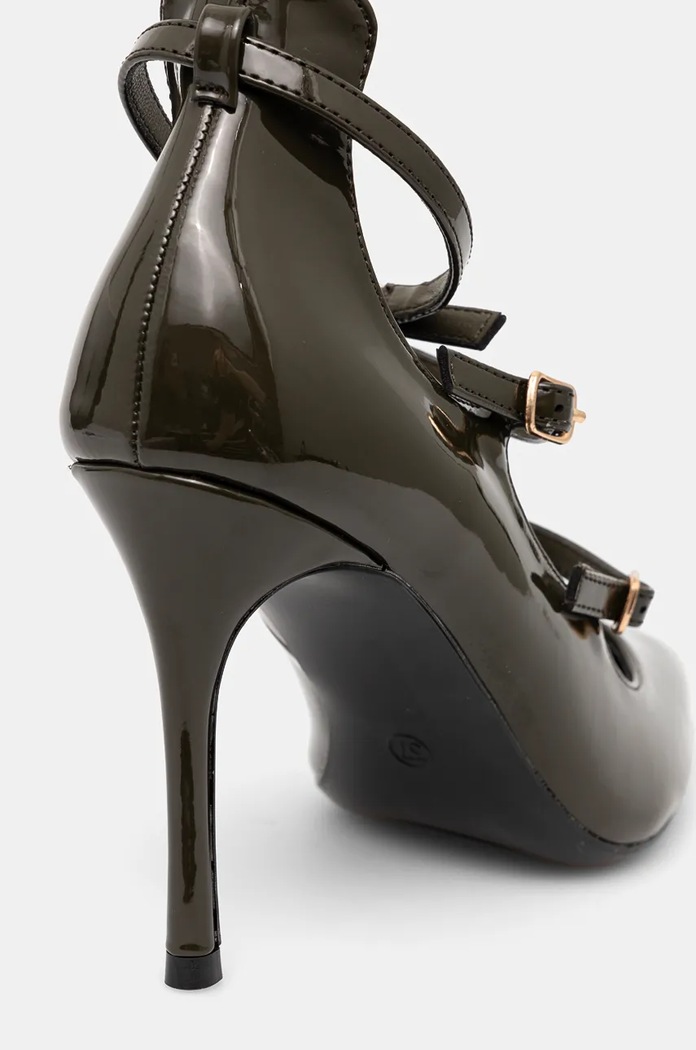 Answear Lab pantofi cu toc Answear.LAB 95.138.ios verde