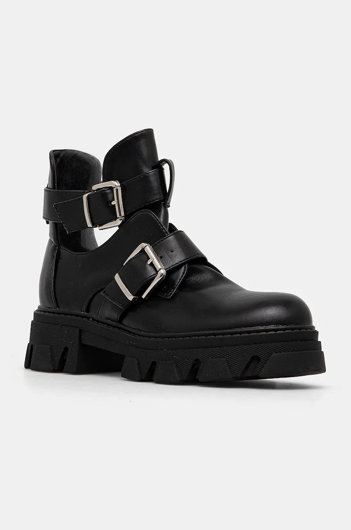 Answear Lab botine neizolat negru BC353.hos