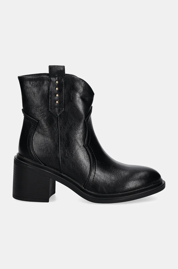 Westernové boty Answear.LAB 1675.FLK černá WZ24