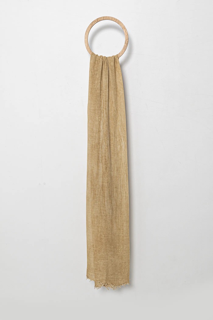 Answear Lab eșarfă din bambus maro bamboo.hh