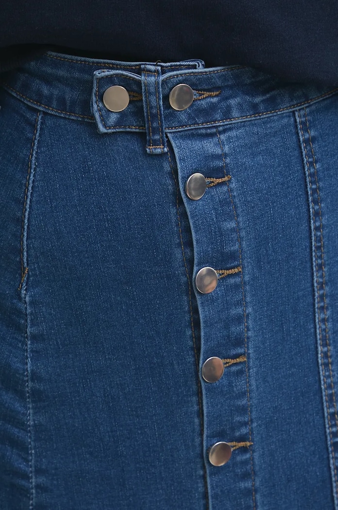 Jeans krilo Answear.LAB modra TR205.hos