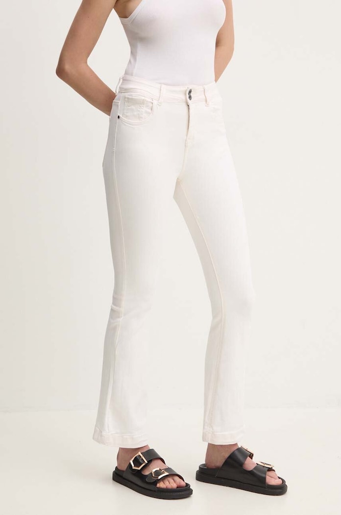 Answear.LAB jeansy biały 8048.91.IKK