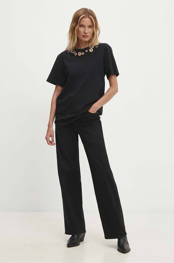 Answear.LAB Jeansy 1503.ims czarny WZ24