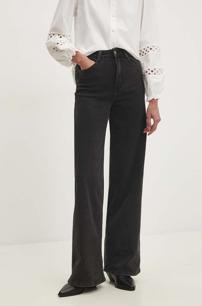 Answear Lab jeansy czarny RD8515.HLK