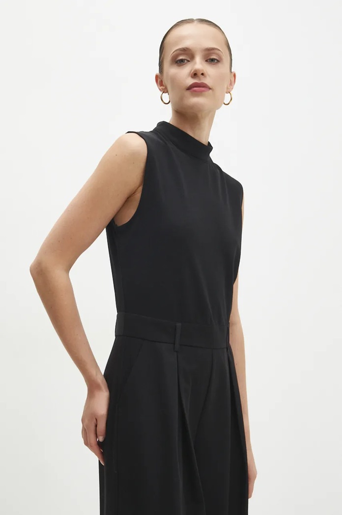 Answear Lab salopeta Answear.LAB 23272ncb.FKK negru