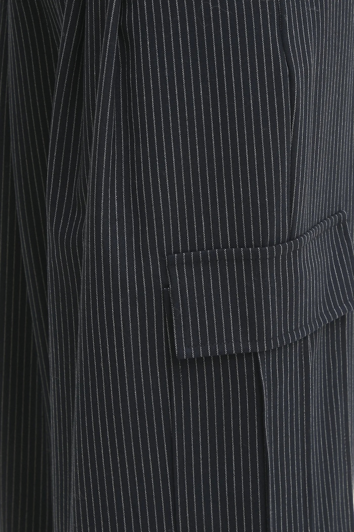 Answear Lab pantaloni W24W.LF.031228.tos bleumarin