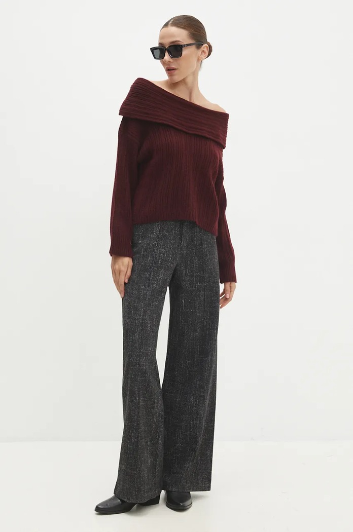 Hlače Answear.LAB 23317jp.FKK crna WZ24