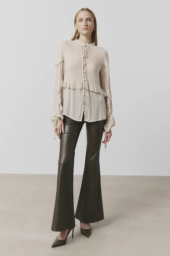 Answear Lab pantaloni verde 31222.tos.