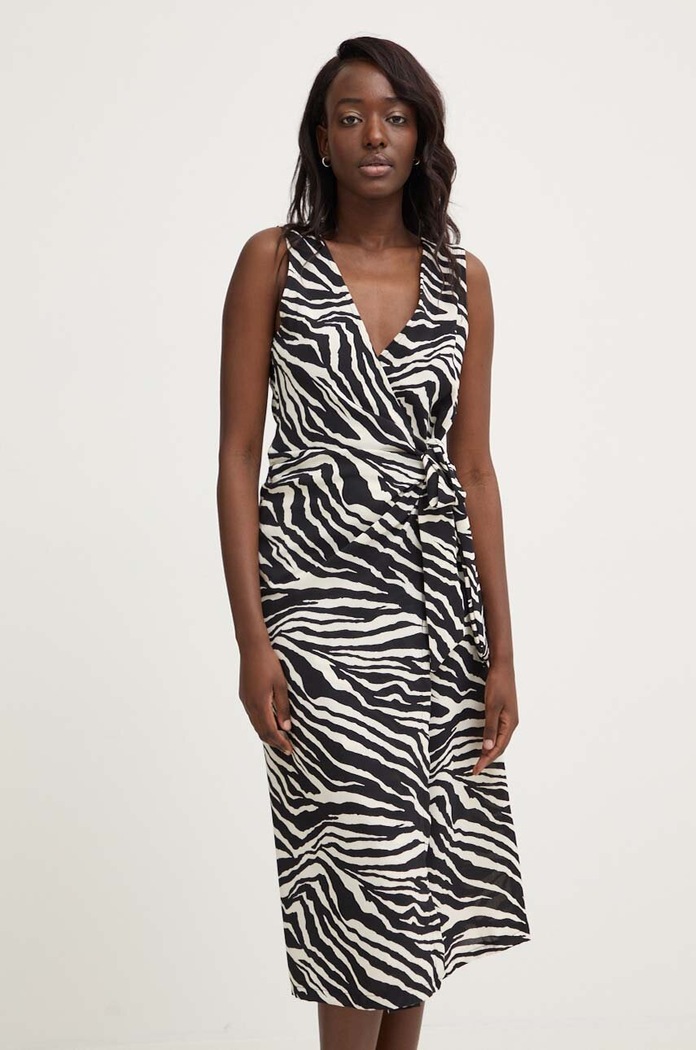 Answear.LAB Answear Lab rochie negru R23452.HWK