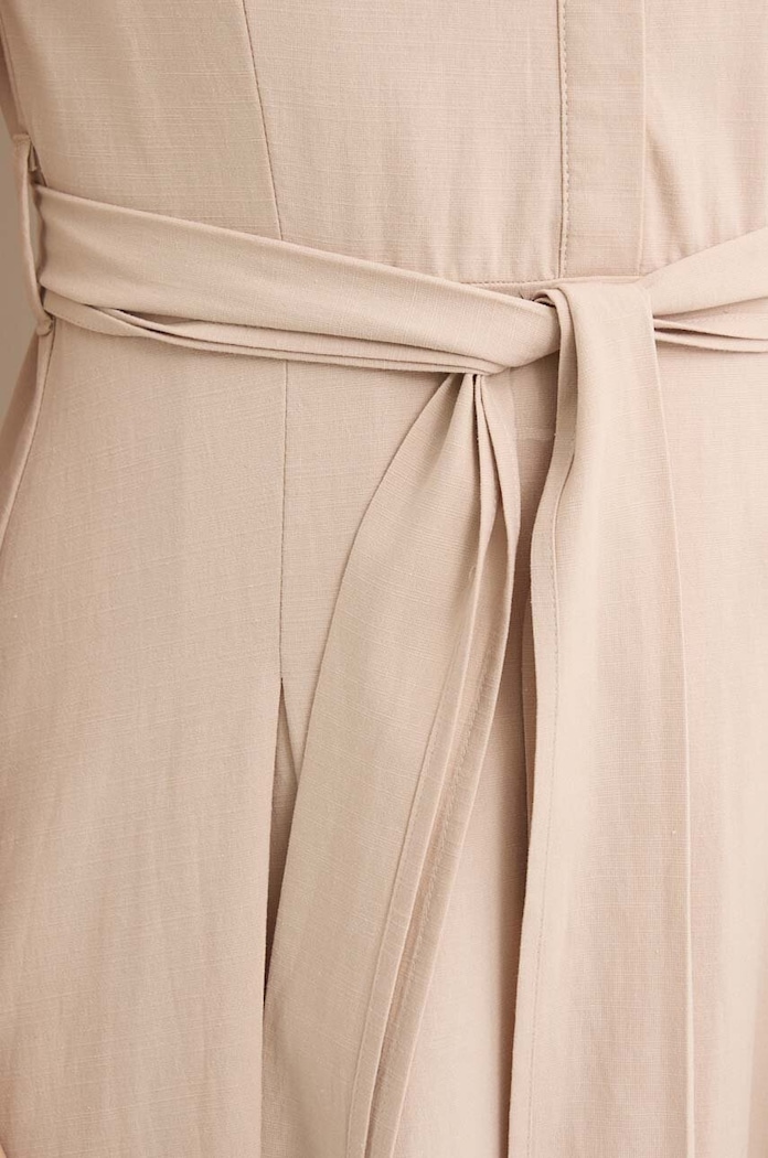 Answear Lab rochie Answear.LAB bej 98053.ijs