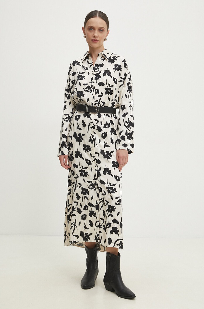 Answear Lab rochie 38821.th bej WZ24