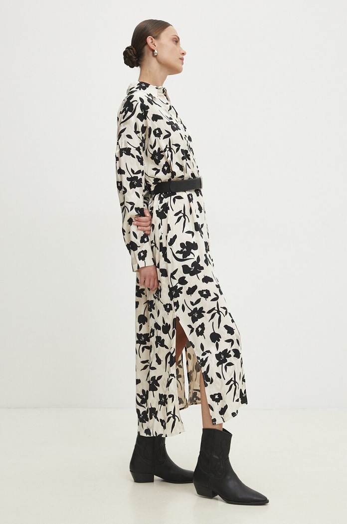 Answear Lab rochie bej 38821.th