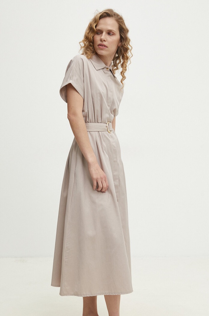 Answear Lab rochie Answear.LAB 29679.th bej