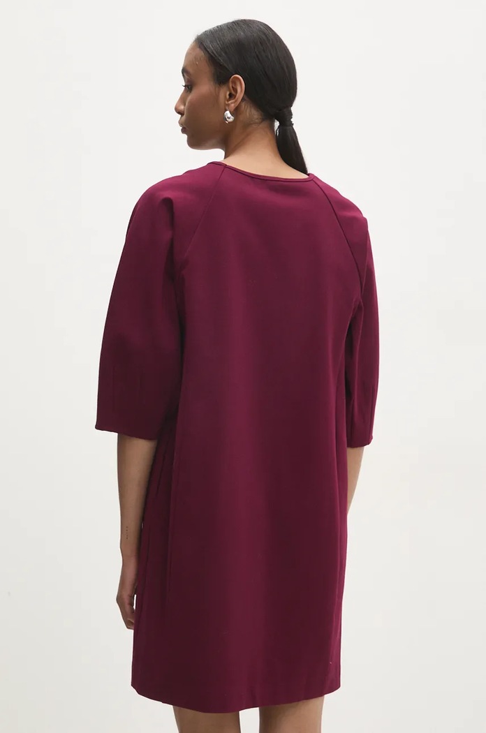 Îmbrăcăminte Answear Lab rochie 95624abfq.iw burgundia