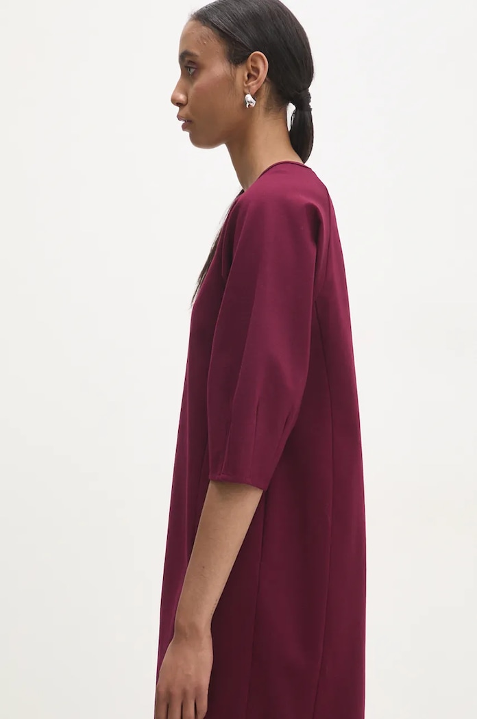 Answear Lab rochie burgundia 95624abfq.iw