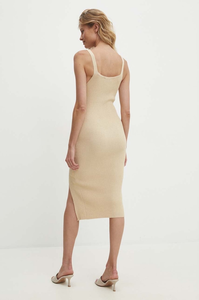 Îmbrăcăminte Answear.LAB Answear Lab rochie 21216.IKK aur