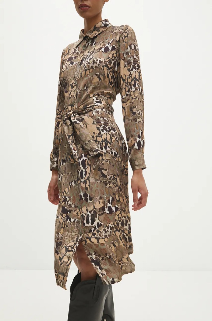 Answear.LAB Answear Lab rochie verde 95633.ilk