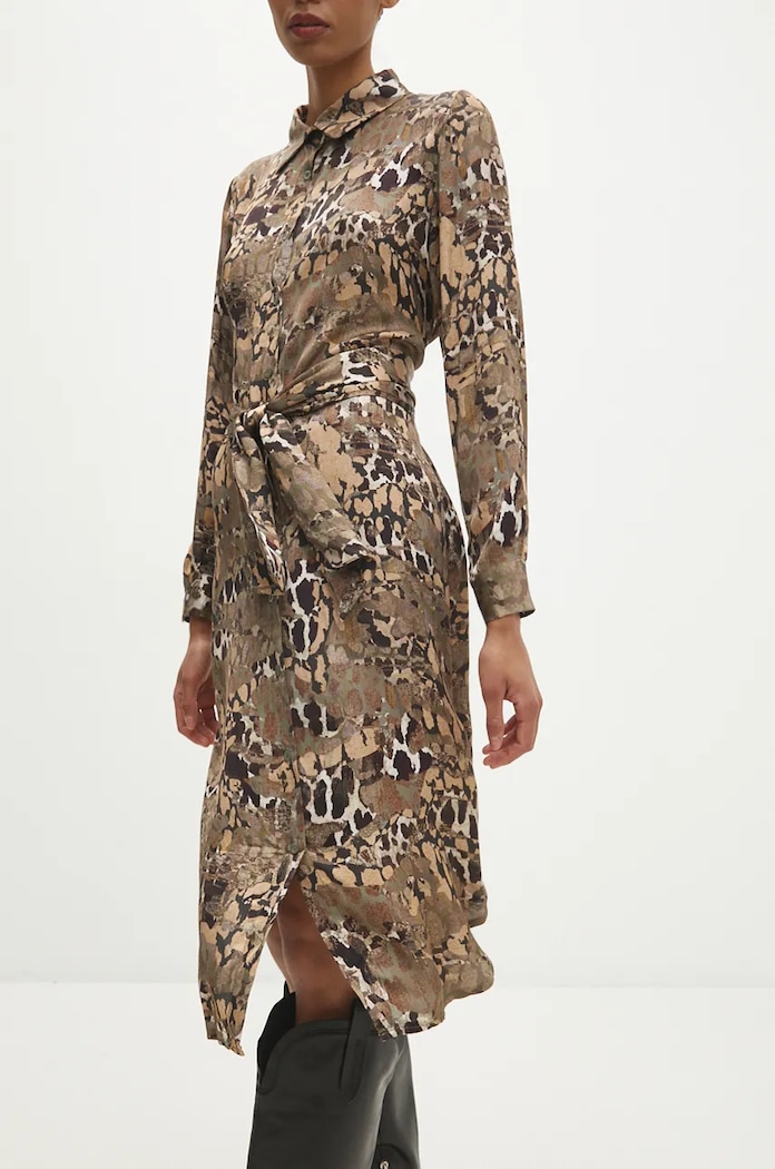 Answear.LAB Answear Lab rochie verde 95633.ilk