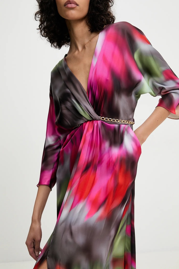 Answear Lab rochie Answear.LAB 57893.tos roz