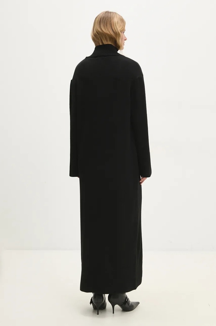 Answear Lab rochie 893324.ilk negru WZ24