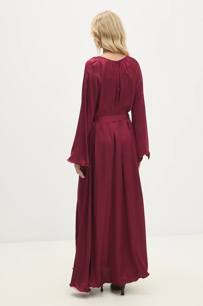 Ruházat Answear.LAB ruha ed032388.ilk burgundia