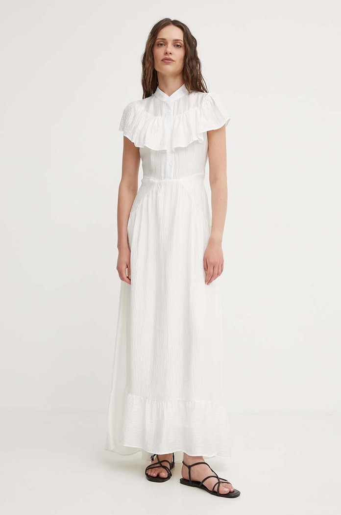 Answear Lab rochie 4464.HWK alb WZ24