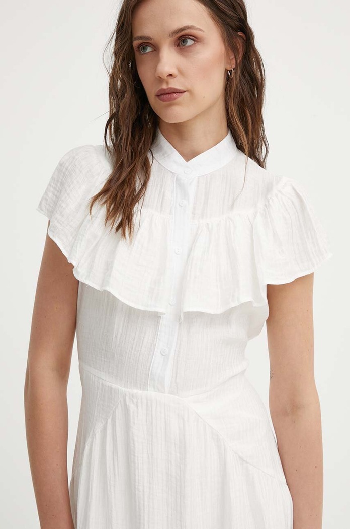 Answear Lab rochie alb 4464.HWK