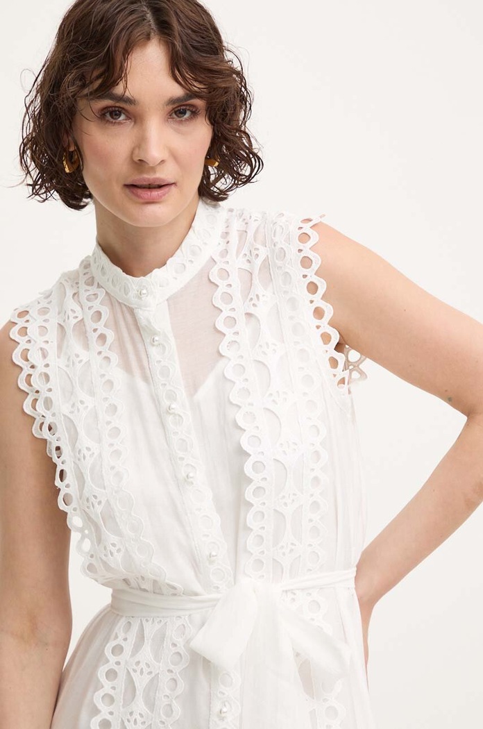 Answear Lab rochie alb .032.iw