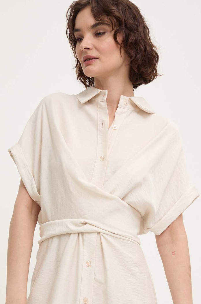Answear Lab rochie bej v0107.IKK