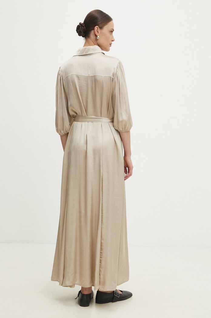 Îmbrăcăminte Answear Lab rochie d883.ims bej