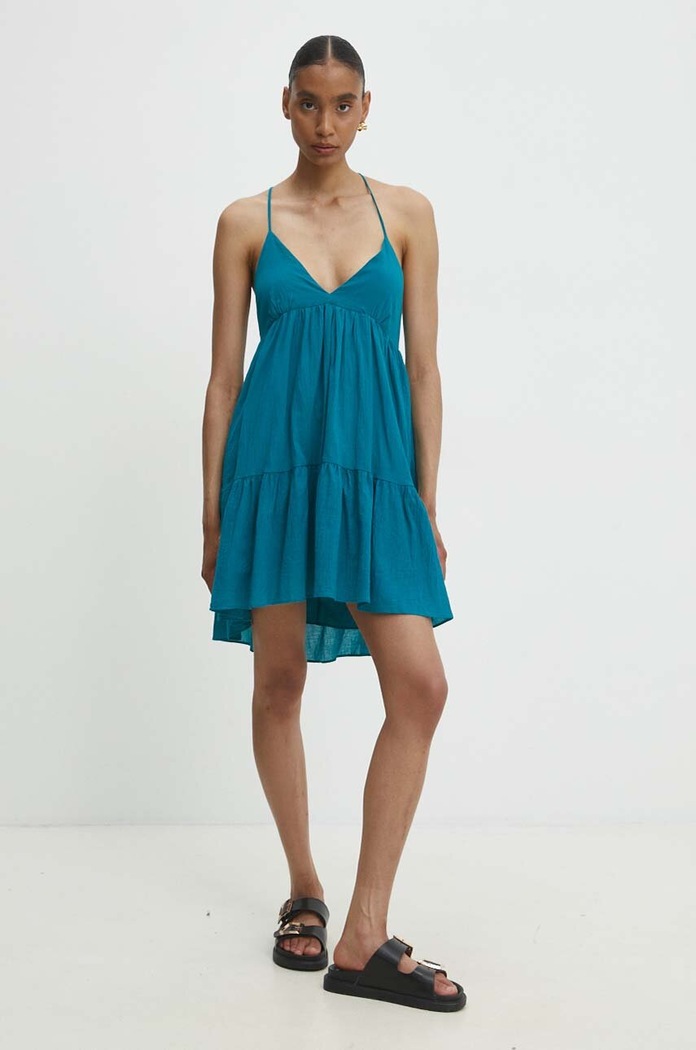 Answear Lab rochie din bumbac 4626.IKK albastru WZ24