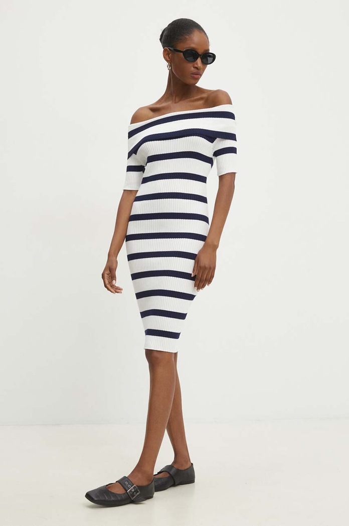 Answear.LAB Answear Lab rochie DZ93422.hms alb WZ24