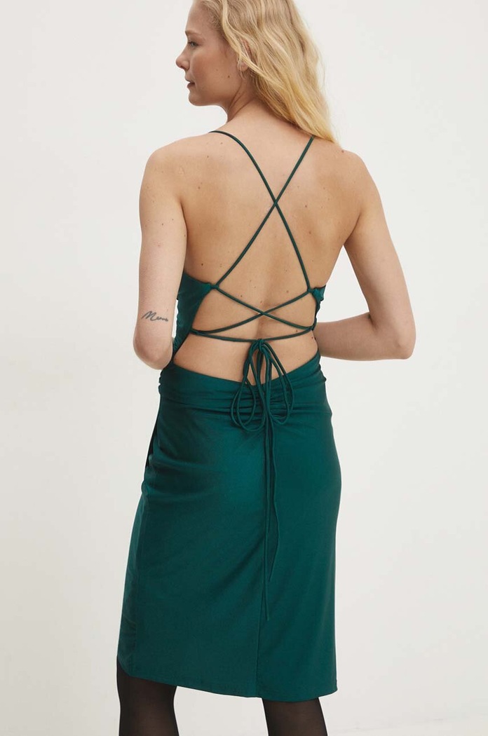 Answear Lab rochie verde 2132.hh