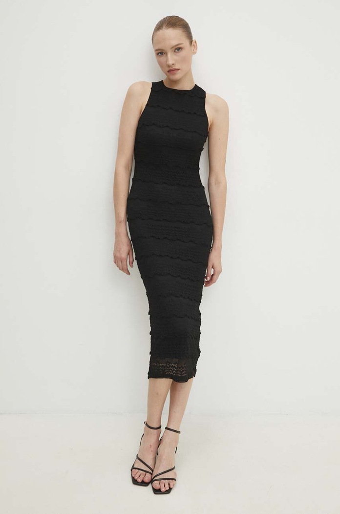 Answear Lab rochie 15417.fms negru WZ24