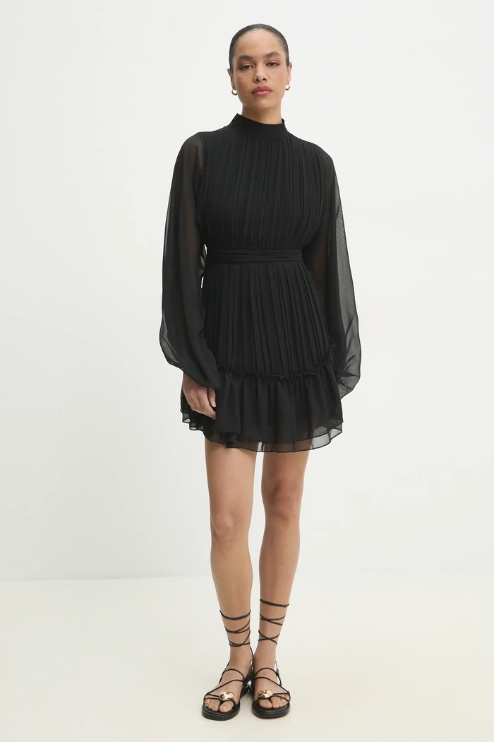 Answear.LAB Answear Lab rochie sng.sud08u.tjs negru WW25