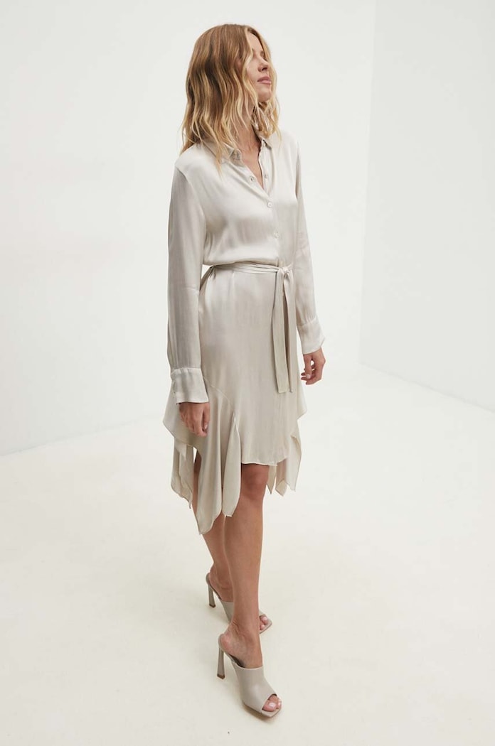 Answear Lab rochie ab2238.ims bej