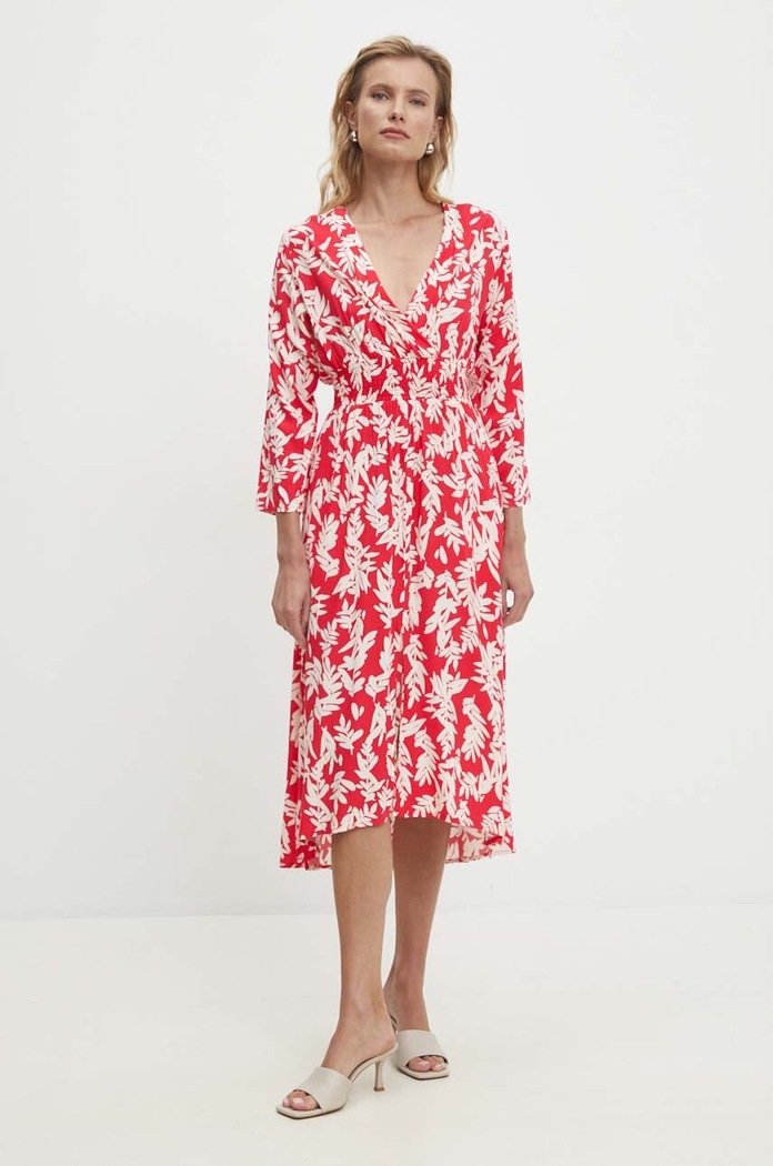 Answear.LAB Answear Lab rochie 63170.1527v.flk rosu WZ24