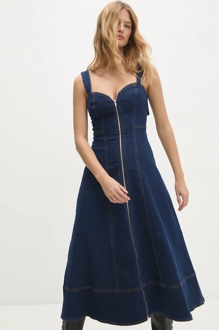 Answear Lab rochie 7097.tms albastru WZ24
