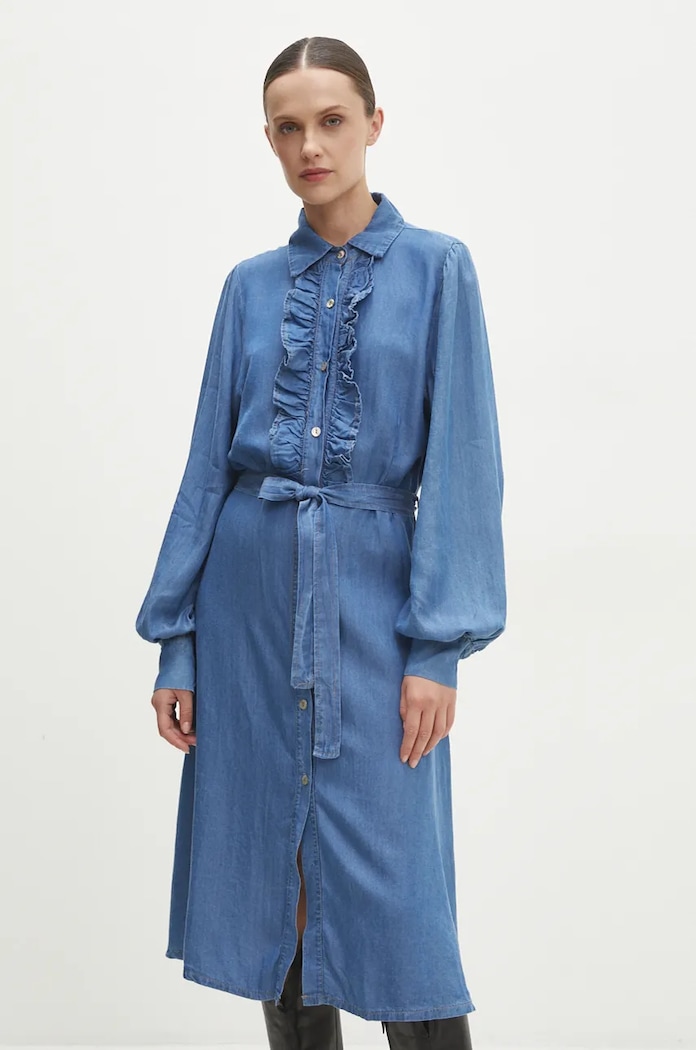 Answear Lab rochie 23606v2190.IKK albastru WZ24