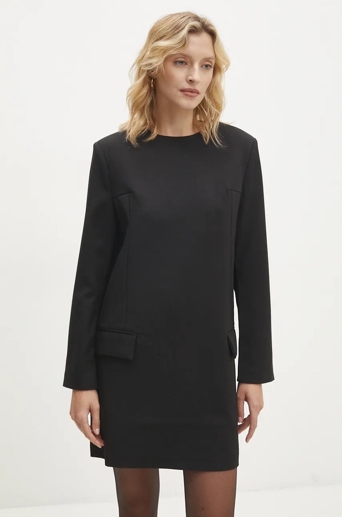 Answear Lab rochie negru b9662.ios